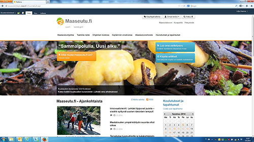 Maaseutu.fi etusivu