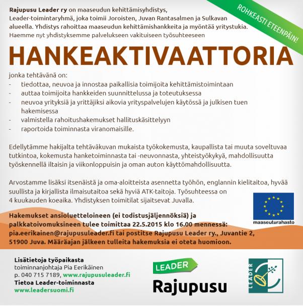 Typaikkailmoitus Rajupusu