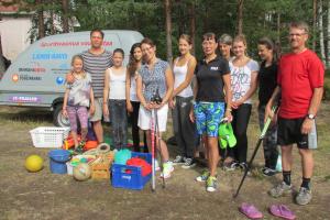 Saariston liikuntapiv 11.8.2013 Sari Essayah