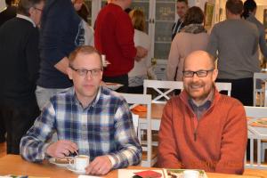 Timo Paunonen ja Olli-Heikki Immonen, maatilayrittji Joroisista